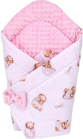 Zdjęcie 123Baby Rożek Niemowlęcy Becik Otulacz Minky 80X80Cm - Zambrów