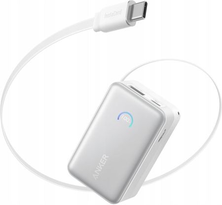 Anker Nano Powerbank 45W 10000 mAh z kablem USB-C