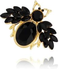 Zdjęcie By Dziubeka Broszka z czarnym kryształowy owadem Tempted BRMI0201  - Skwierzyna