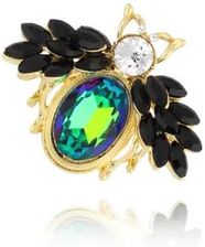 Zdjęcie By Dziubeka Broszka z czarno zielonym owadem Tempted BRMI0208  - Skwierzyna