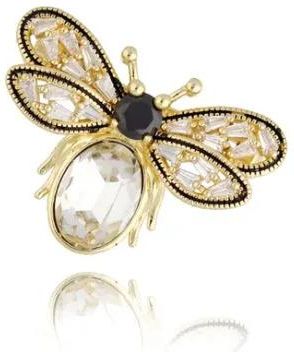 Zdjęcie By Dziubeka Broszka z transparentnym motylem Prado BRMI0180  - Skwierzyna