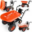 Baumr-Ag Taczka Elektryczna Ogrodowa Wozidło Budowlane 100l Bpr-800E 260kg