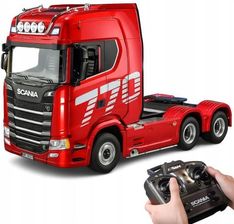 ZDALNIE STEROWANA CIĘŻARÓWKA SCANIA 770S TIR RC LAWETA SKALA 1:18 AUTO