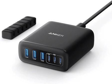 Anker Charger 112W 6 Ports GaN Black 1 (A2154G11)
