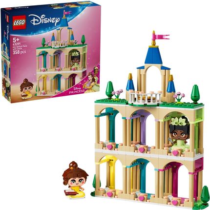 LEGO Disney Princess 43291 Mała Bella i Tiana z zamkiem