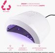 Claresa Stylistic Lampa L2 Uv/Led 48W Z Lustrzanym Spodem I Wyświetlaczem