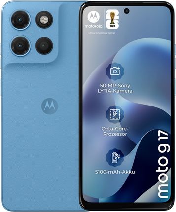 Motorola Moto G17 4/128GB Błękitny