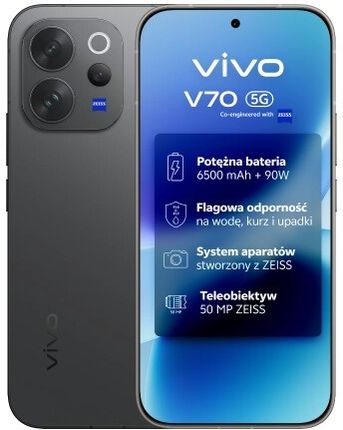 Vivo V70 5G 8/512GB Czarny
