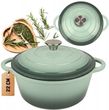 HomeDelux ADELAIDE Garnek z pokrywą GREBLON C3 24 cm (DHHD12511)