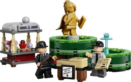 LEGO Harry Potter 40901 Przekąski Ministerskie i Prorok Codzienny - stoiska