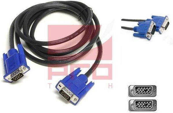 Pro Tech Kabel D Sub M M Hd Vga Svga Do Telewizora Monitora Pc