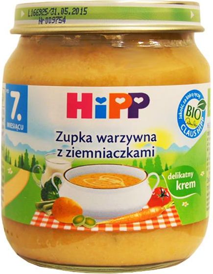 Hipp Zupka Warzywna Z Ziemniaczkami Bio Po 7 Miesiącu 200G Ceny i