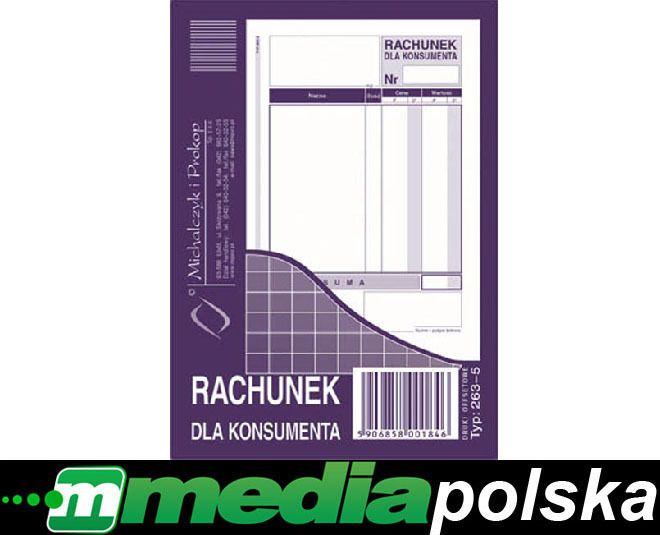 Michalczyk I Prokop 263 5 RACHUNEK DLA KONSUMENTA A6 Ceny I Opinie