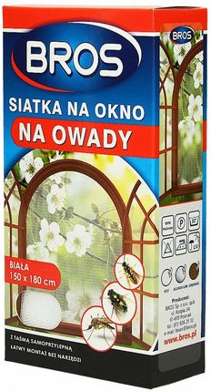 BROS Biała Moskitiera 150x180cm - zdjęcie 5