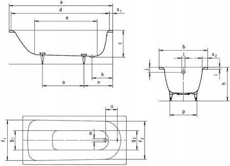 Kaldewei SANIFORM PLUS 170x70 111800013001 - zdjęcie 5