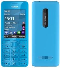 Nokia 206 Dual Sim Niebieski - zdjęcie 1