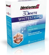 Blend-a-med Whitestrips - Wybielające paski do zębów - górne i dolne 28 szt - zdjęcie 1