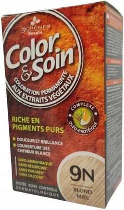 COLOR&SOIN Farba do włosów 9N Miodowy blond - zdjęcie 2