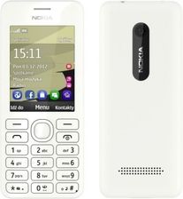 Nokia Asha 206 biały - zdjęcie 1