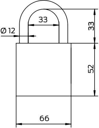 Lob Kłódka Granit 1 Kwg1 - zdjęcie 2