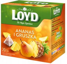 Zdjęcie LOYD TEA Ananas i Gruszka 20x2g - Konin