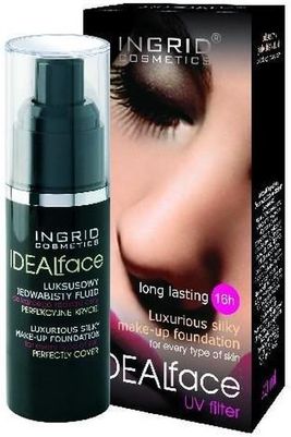Ingrid Fluid Ideal Face 15 Naturalny 35ml - zdjęcie 2