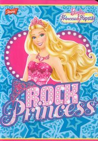 St. Majewski Zeszyt Barbie A5 W 3 Linie 16 Kartek Rock Princess
