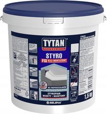 Zdjęcie TYTAN PROFESSIONAL STYRO FIX Klej montażowy do styropianu 1,5 kg biały - Świnoujście