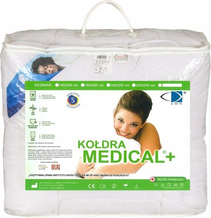 Amw Kołdra Medical 140x200 - zdjęcie 2