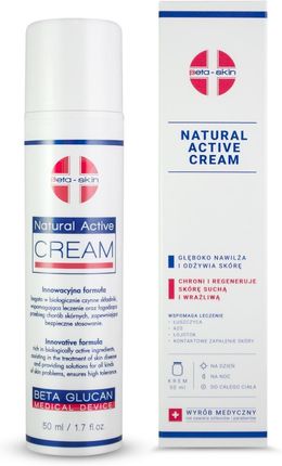 Krem Beta skin natural active cream na dzień 50ml - zdjęcie 2
