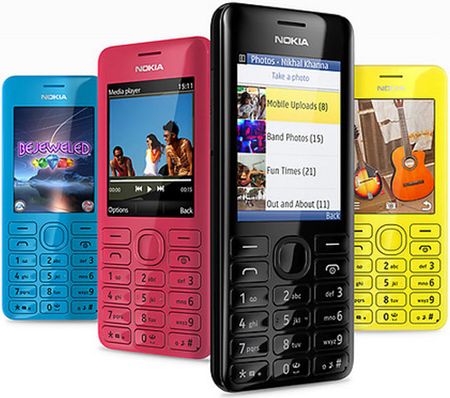 Nokia Asha 206 Dual SIM Czarny - zdjęcie 3