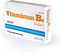 Vitaminum  B6 10mg Hec 60 tabletek  - zdjęcie 1