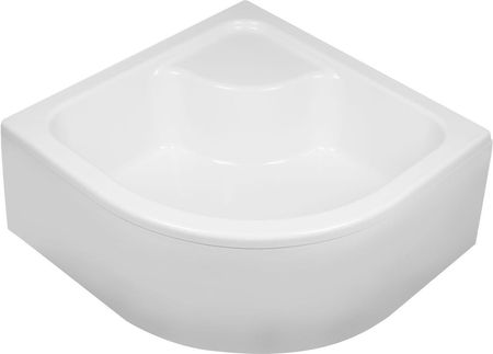 Deante Deep Osłona Brodzika Półokrągła 80x80cm Biały KTD_042O - zdjęcie 2