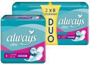 Always Podpaski Sensitive Ultra Super Plus Duo 16 Szt Opinie I Ceny