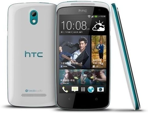 HTC Desire 500 biało niebieski Cena opinie na Ceneo pl