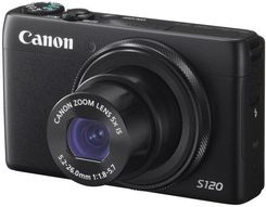 Aparat cyfrowy Canon PowerShot S120 czarny - zdjęcie 1