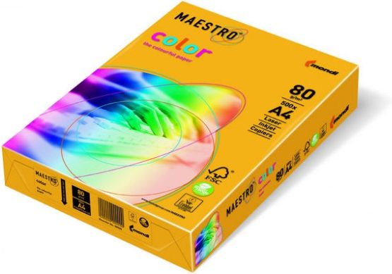 Mondi Papier Ksero Kolor Maestro Color A4 160G Żółty Słon Ceny i