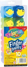 Zdjęcie Patio Farby do malowania palcami Colorino Kids 10 kolorów - Mielec