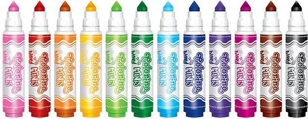 Colorino Kids Flamastry Mini Zmywalne 12 kolorów 32117PTR - zdjęcie 2