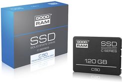 Dysk SSD GoodRam SSD C50 120GB SATA III 2,5 RETAIL (SSDPR-C50-120) - zdjęcie 1