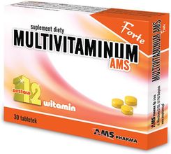 Multivitaminum Ams Forte Tabletek Opinie I Ceny Na Ceneo Pl