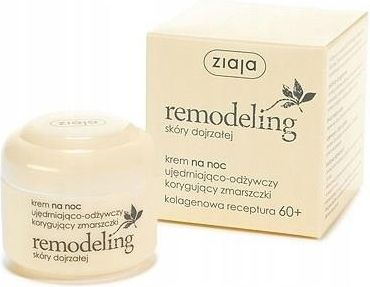 Krem ziaja remodeling 60+ ujędrniająco-odżywczy na noc 50ml - zdjęcie 2