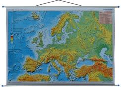 Mapa ścienna Meridian Europa Mapa Ścienna Polityczno Fizyczna 1 4 700