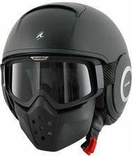 Kask Motocyklowy Shark Raw Otwarty Blank Mat Czarny Mat Opinie I Ceny