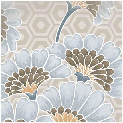 Vives Vodevil Flore Gris 20x20 - zdjęcie 3