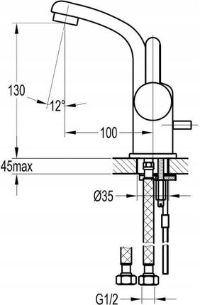 Omnires Darling czarna DA5010 BL - zdjęcie 2