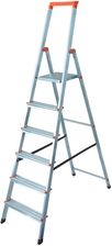 Zdjęcie Krause Solidy Drabina aluminiowa jednostronna ilość szczebli 1x6 126245 - Ryglice