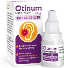 Otinum 0,2g/g Krople Do Uszu 10g
