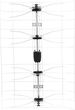OPTICUM ANTENA DVB-T GALAXY VIVA ZEW ANT0155 RED