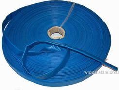 Mar-Pol Wąż do wody 2'' 52 mm 100 m gumowy niebieski - zdjęcie 1